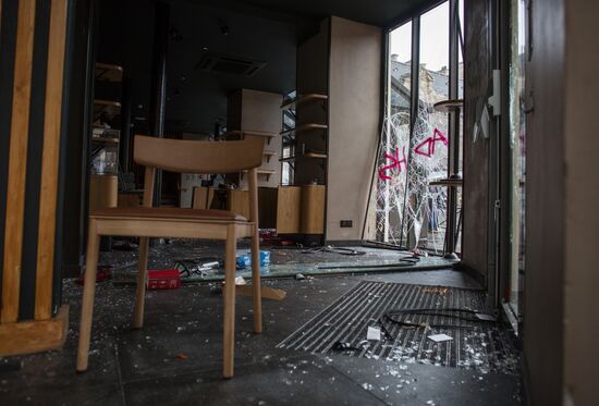 Последствия протестов в Париже 