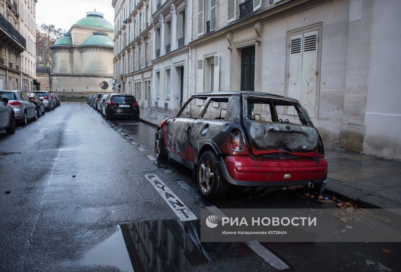 Последствия протестов в Париже