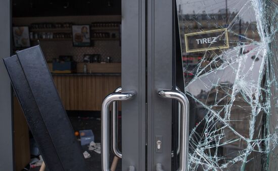 Последствия протестов в Париже 