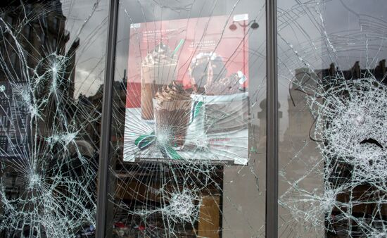 Последствия протестов в Париже 