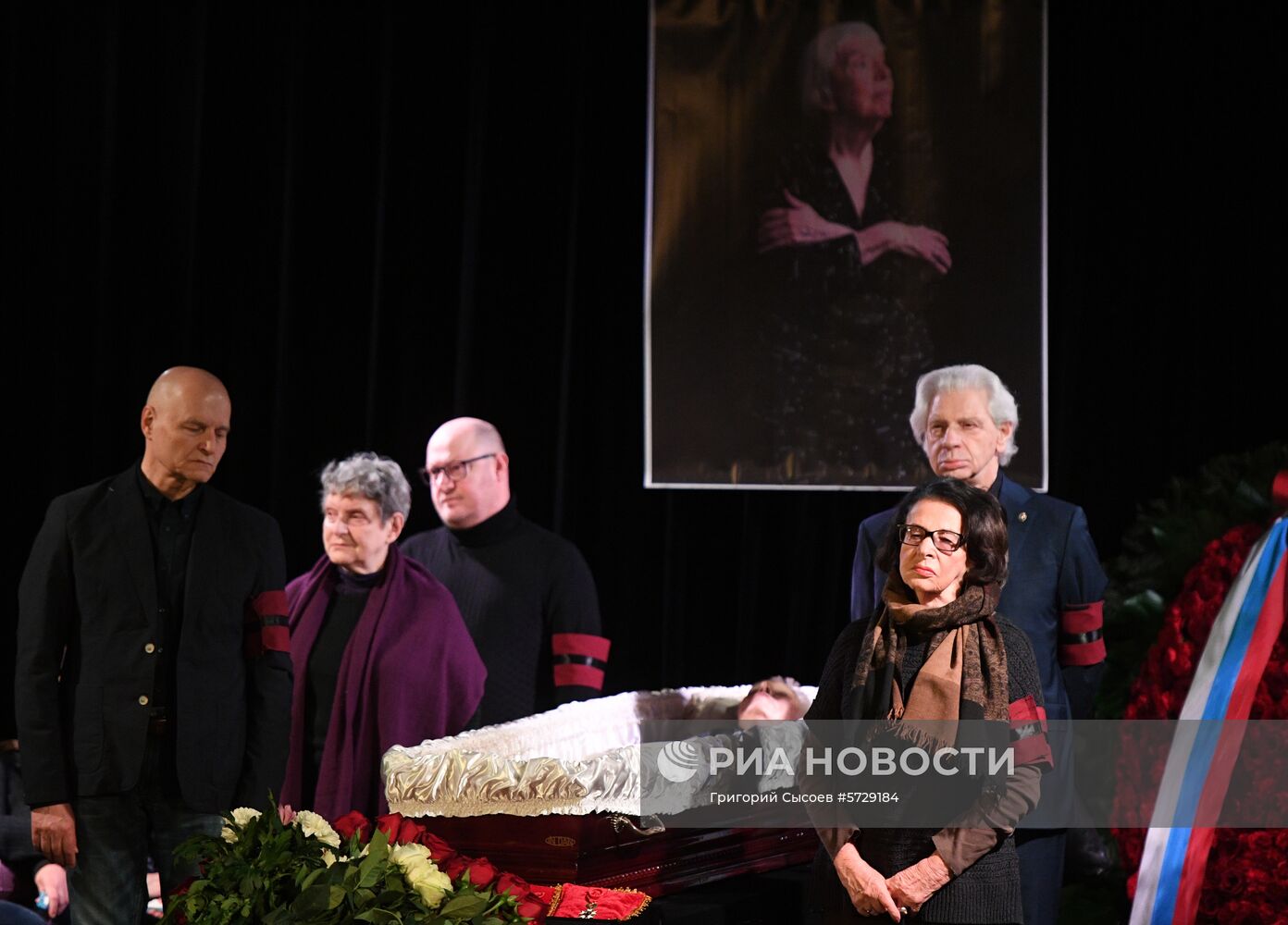 Прощание с Людмилой Алексеевой