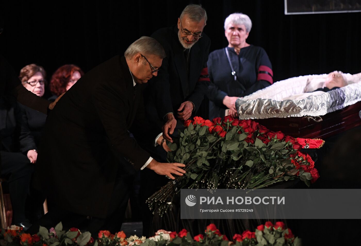 Прощание с Людмилой Алексеевой