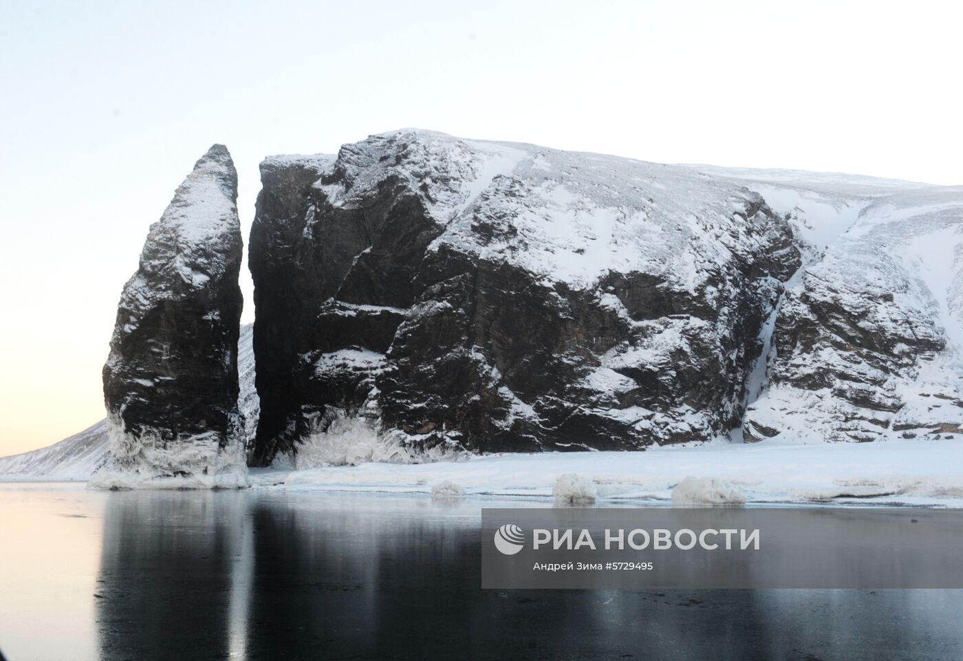 Зимняя охота на нерпу на Чукотке