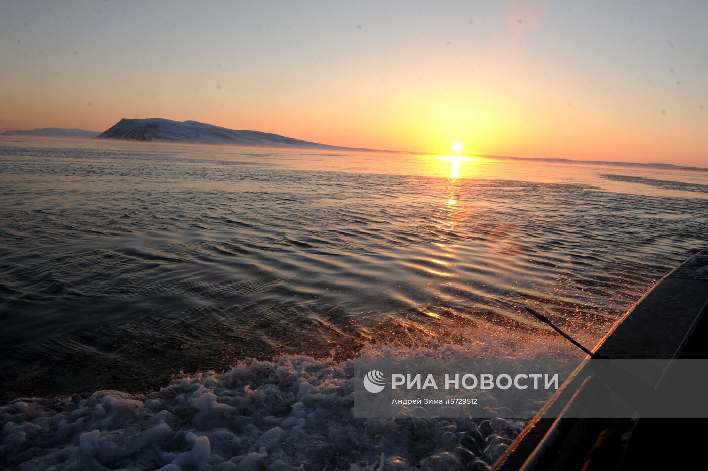 Зимняя охота на нерпу на Чукотке