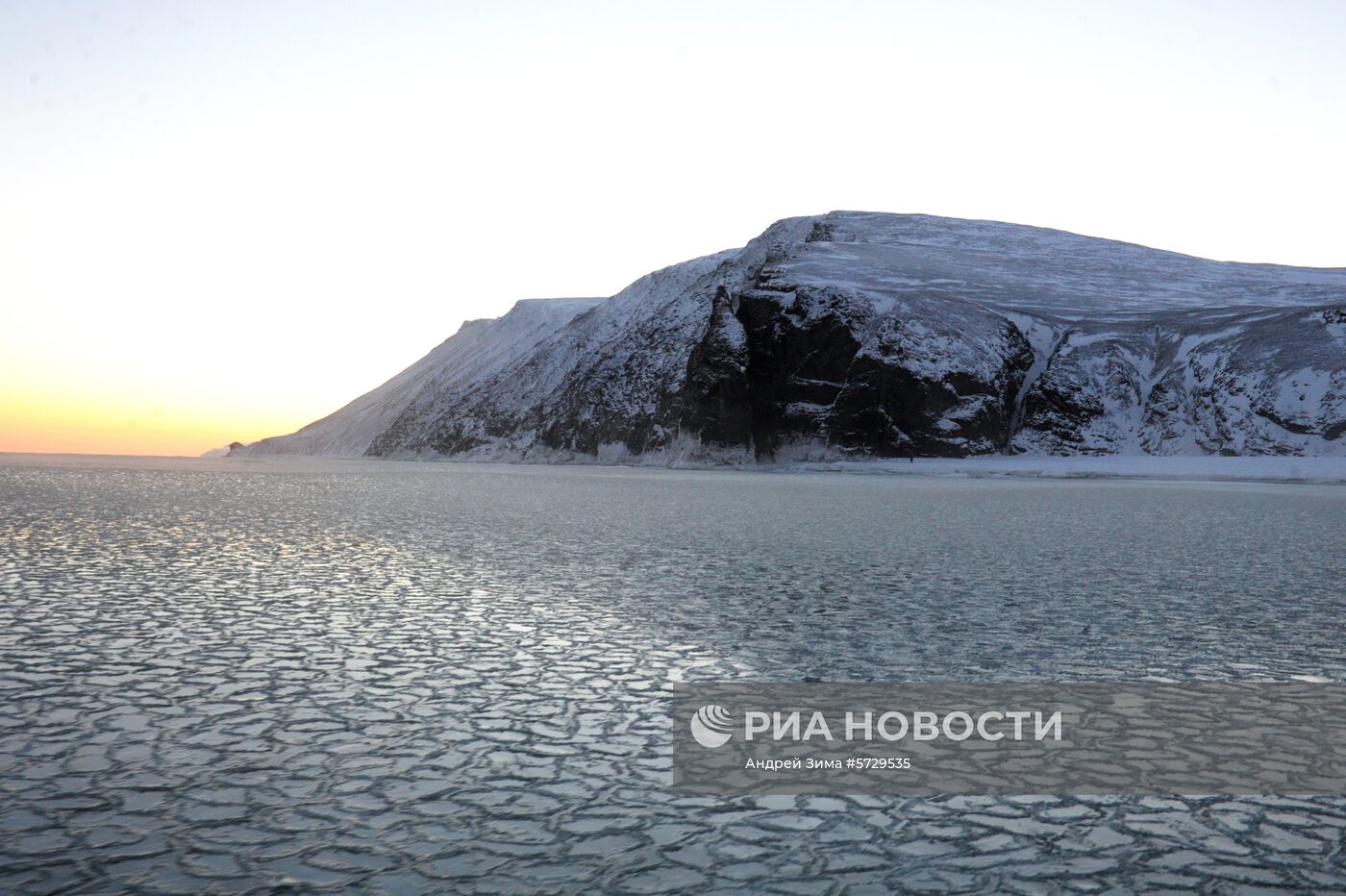 Зимняя охота на нерпу на Чукотке