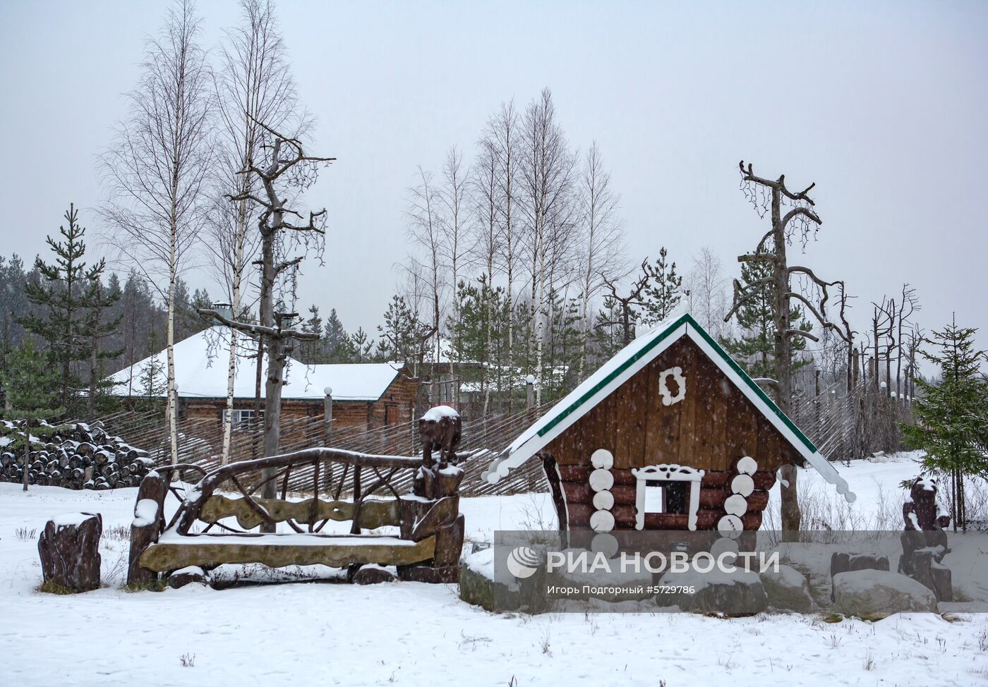 Резиденция Карельского Деда Мороза Талви Укко
