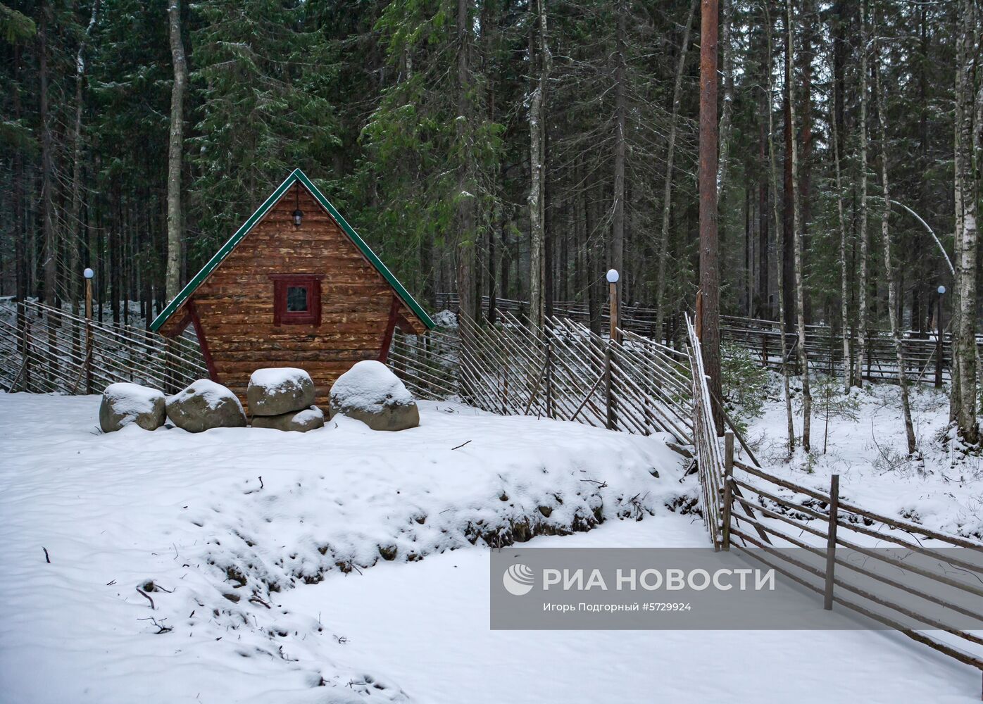 Резиденция Карельского Деда Мороза Талви Укко