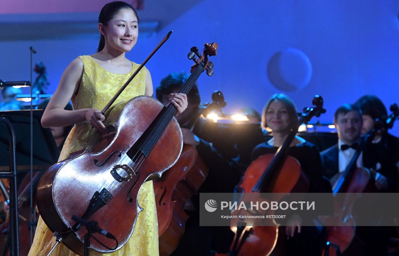 Закрытие Международного телевизионного конкурса юных музыкантов "Щелкунчик"