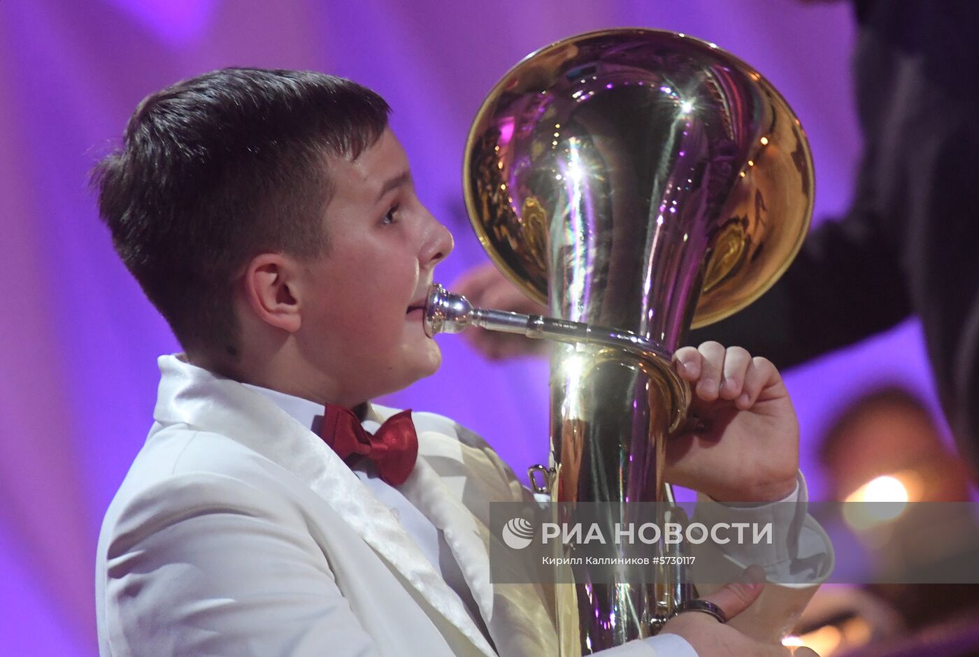 Закрытие Международного телевизионного конкурса юных музыкантов "Щелкунчик"