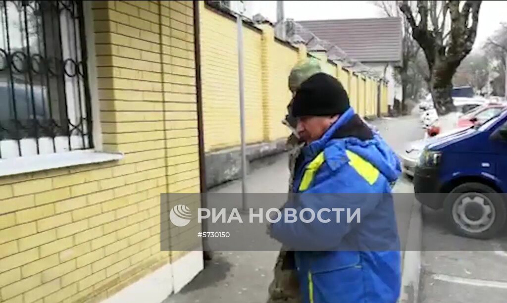 Задержание Ш. Казбулатова, подозреваемого в нападении на Псковскую дивизию ВДВ