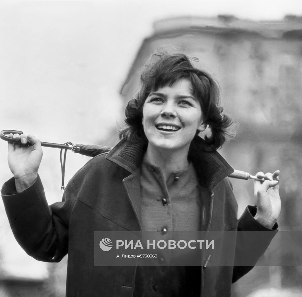 Актриса Л. И. Голубкина