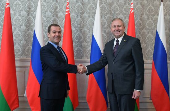 Рабочий визит премьер-министра РФ Д. Медведева в Белоруссию 
