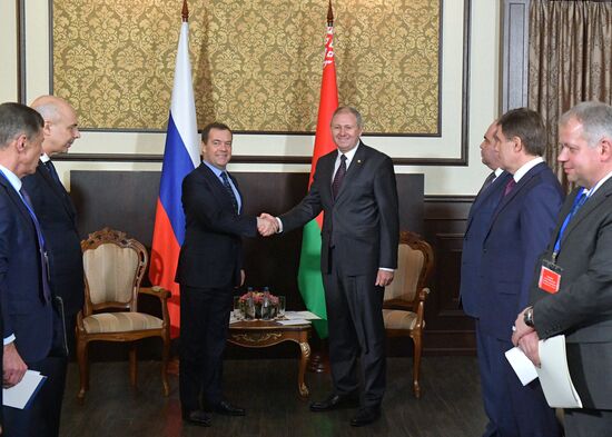 Рабочий визит премьер-министра РФ Д. Медведева в Белоруссию 
