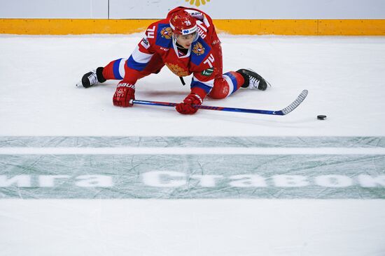 Хоккей. Кубок Первого канала. Матч Швеция - Россия