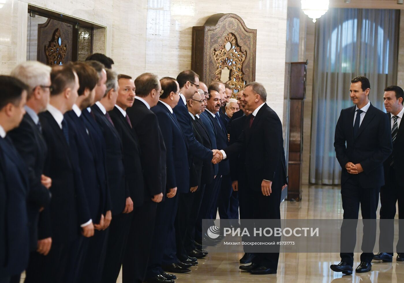 Заседание межправительственной комиссии России и Сирии