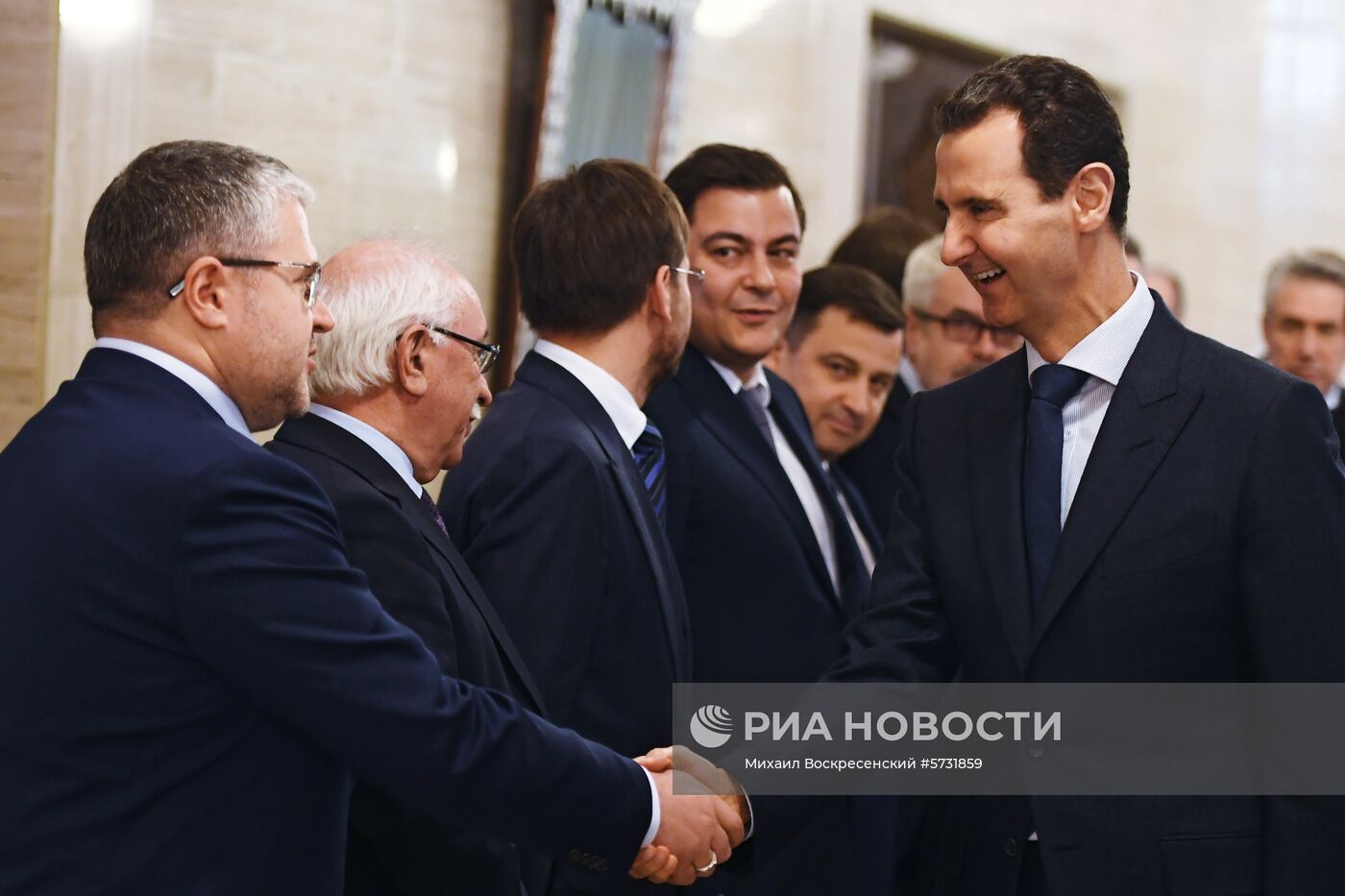 Заседание межправительственной комиссии России и Сирии