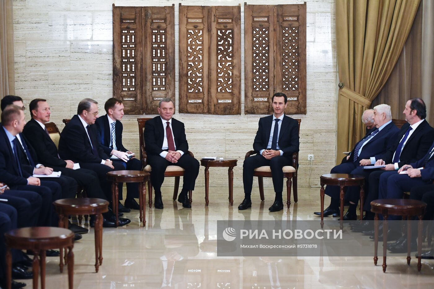 Заседание межправительственной комиссии России и Сирии