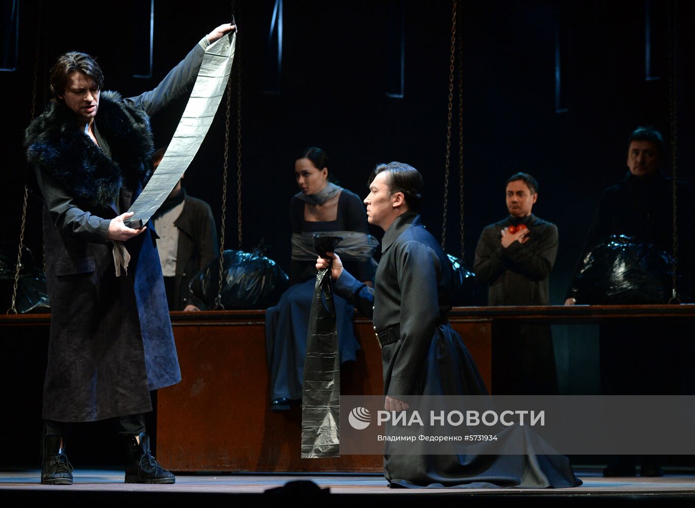 Спектакль "Макбет" в Театре на Малой Бронной