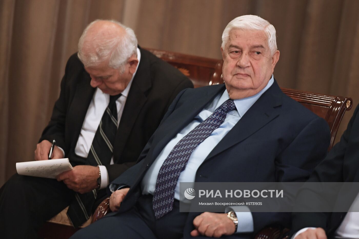 Заседание межправительственной комиссии России и Сирии