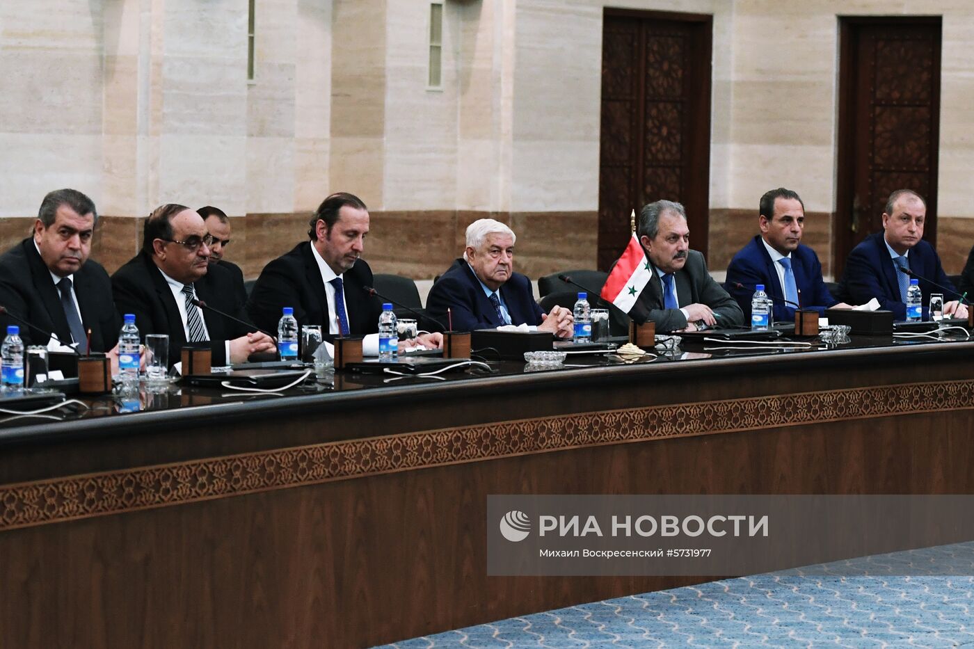 Заседание межправительственной комиссии России и Сирии