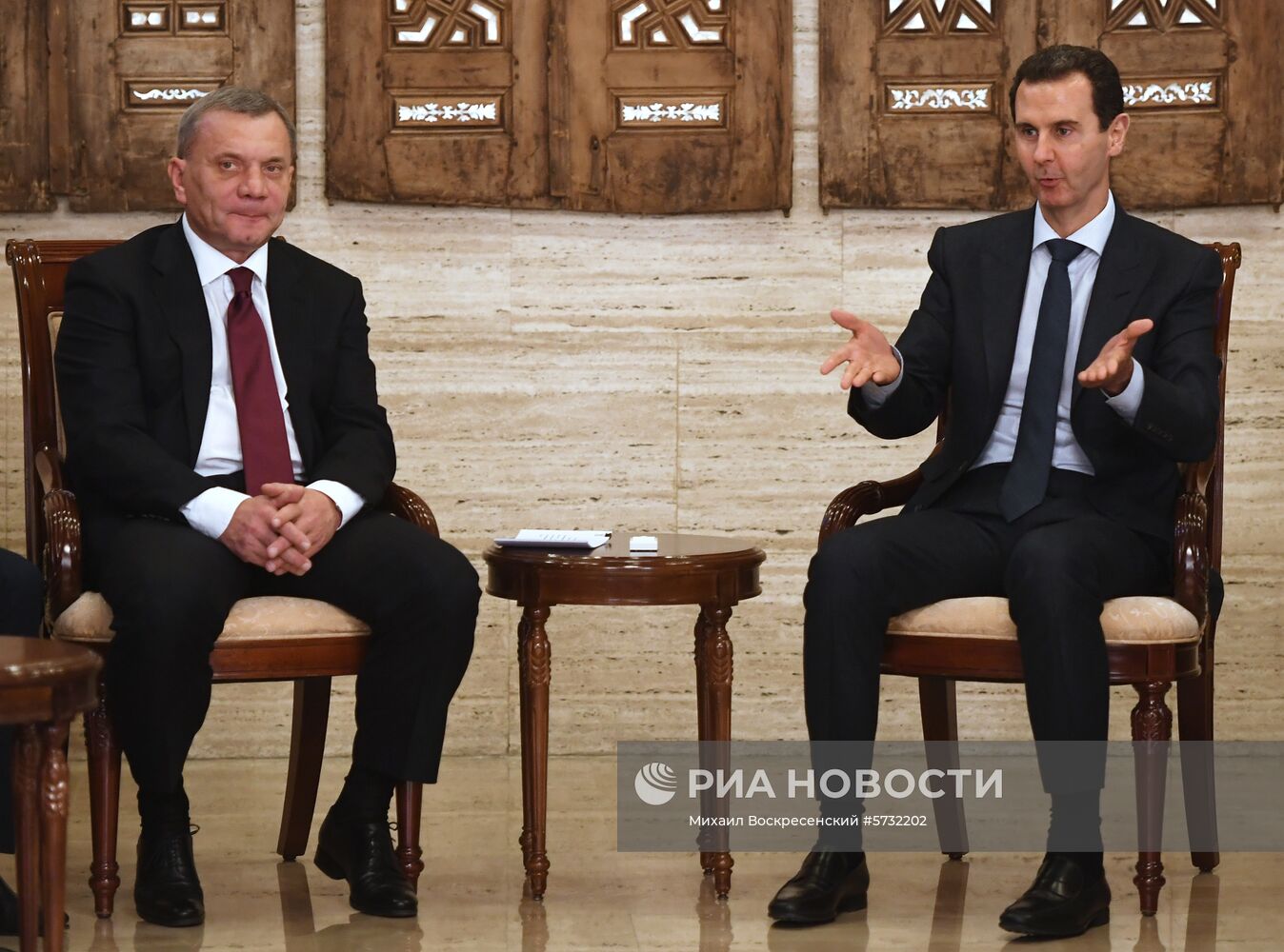 Заседание межправительственной комиссии России и Сирии