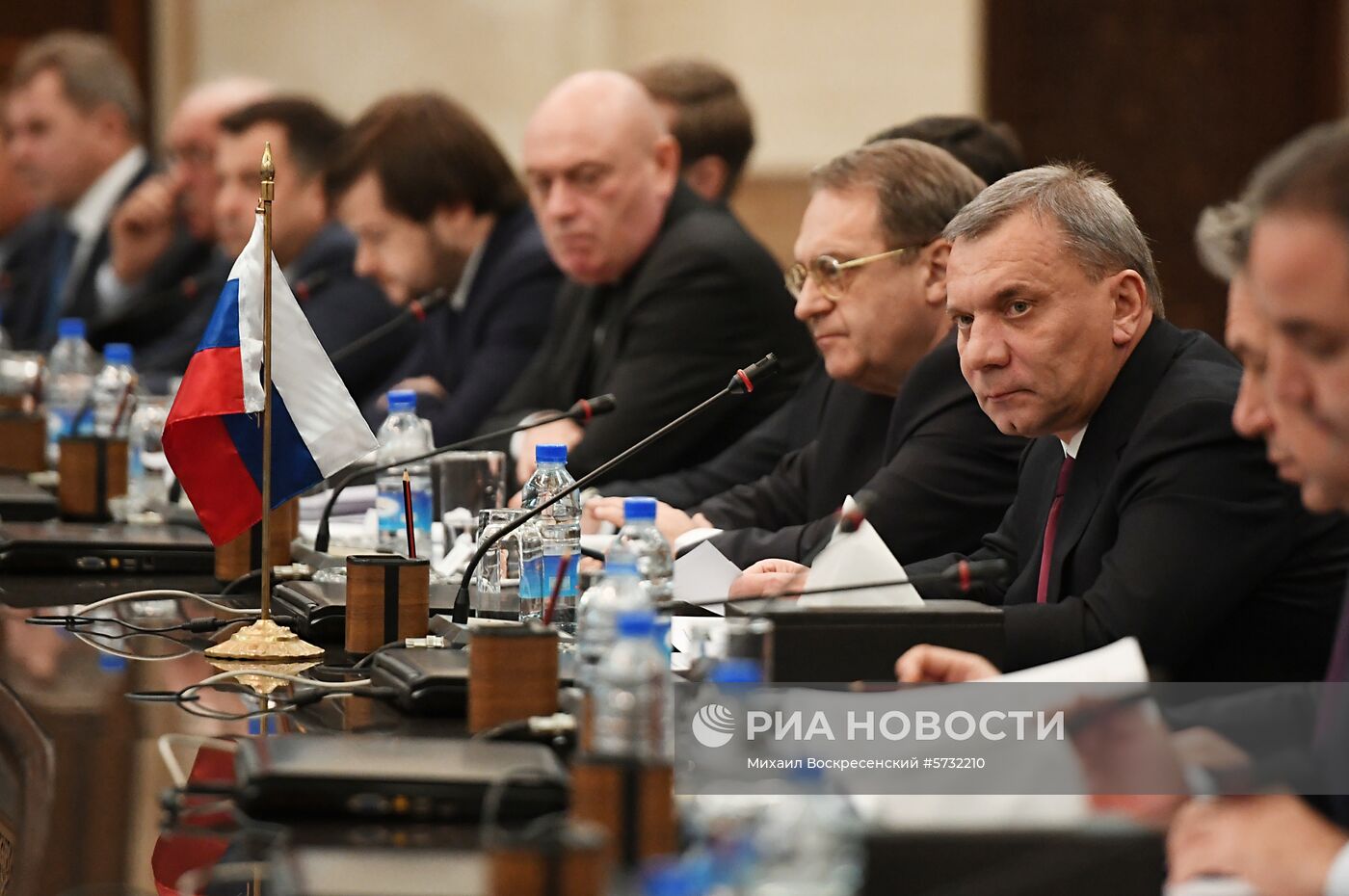 Заседание межправительственной комиссии России и Сирии