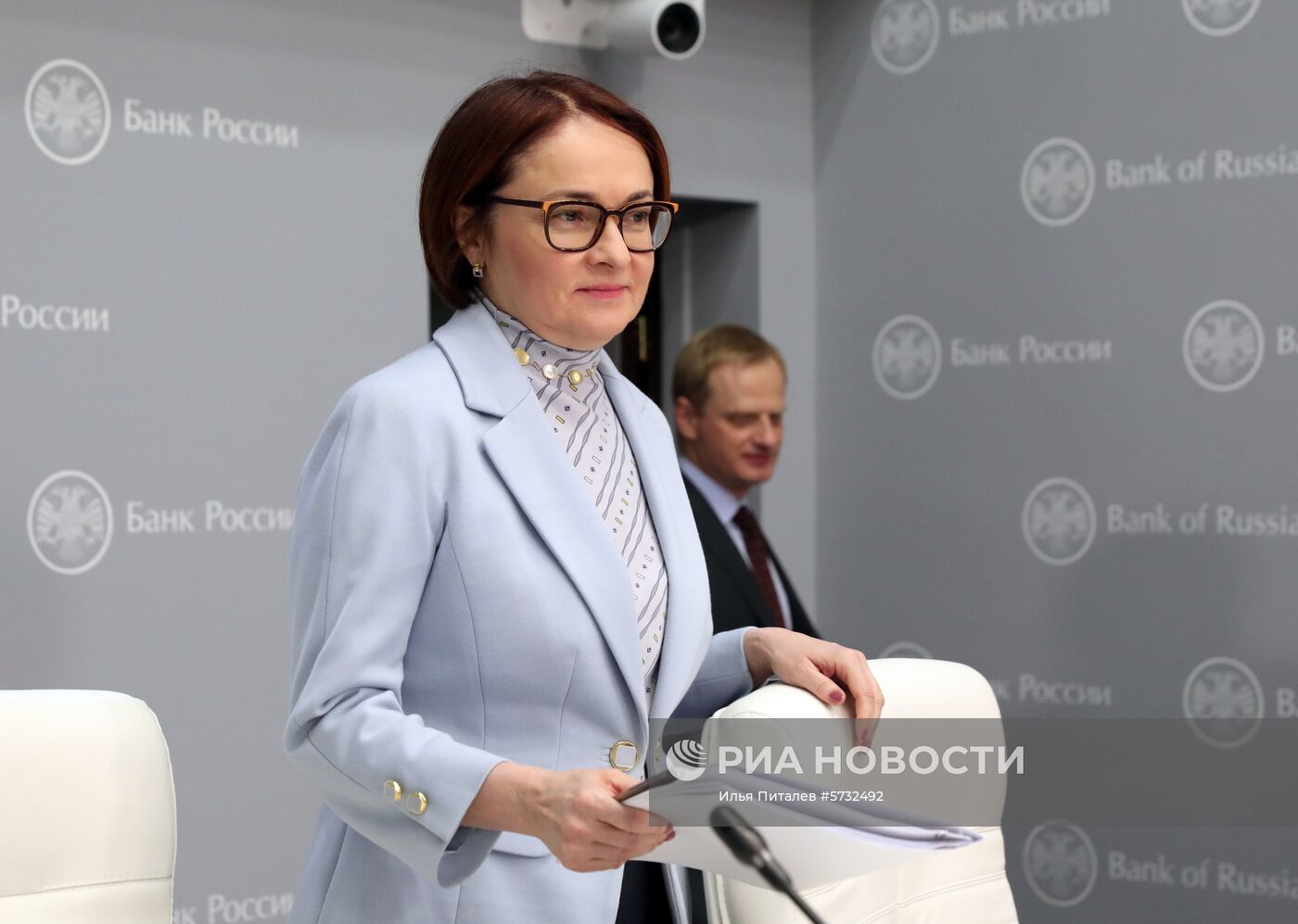 П/к председателя Банка России Э. Набиуллиной по итогам заседания Совета директоров