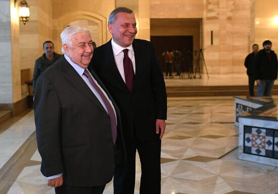 Визит вице-премьера РФ Ю. Борисова в Сирию. День второй