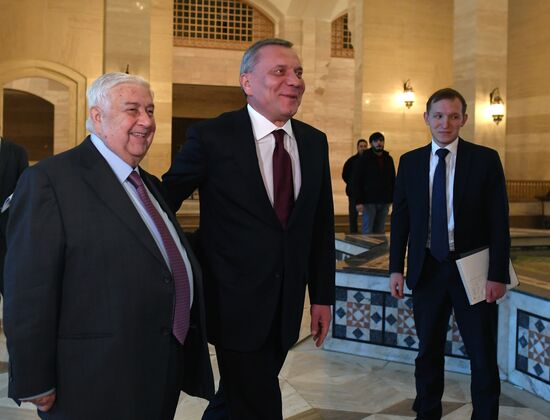 Визит вице-премьера РФ Ю. Борисова в Сирию. День второй