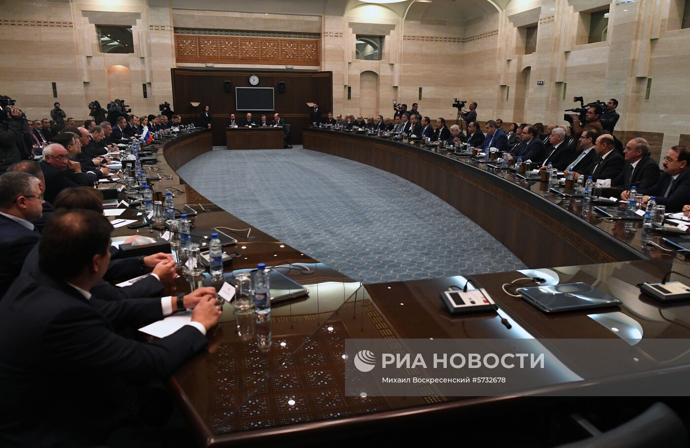 Визит вице-премьера РФ Ю. Борисова в Сирию. День второй