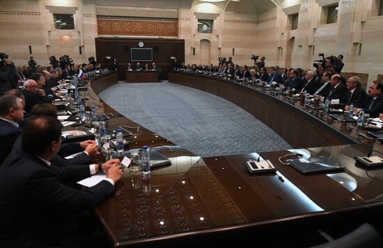 Визит вице-премьера РФ Ю. Борисова в Сирию. День второй