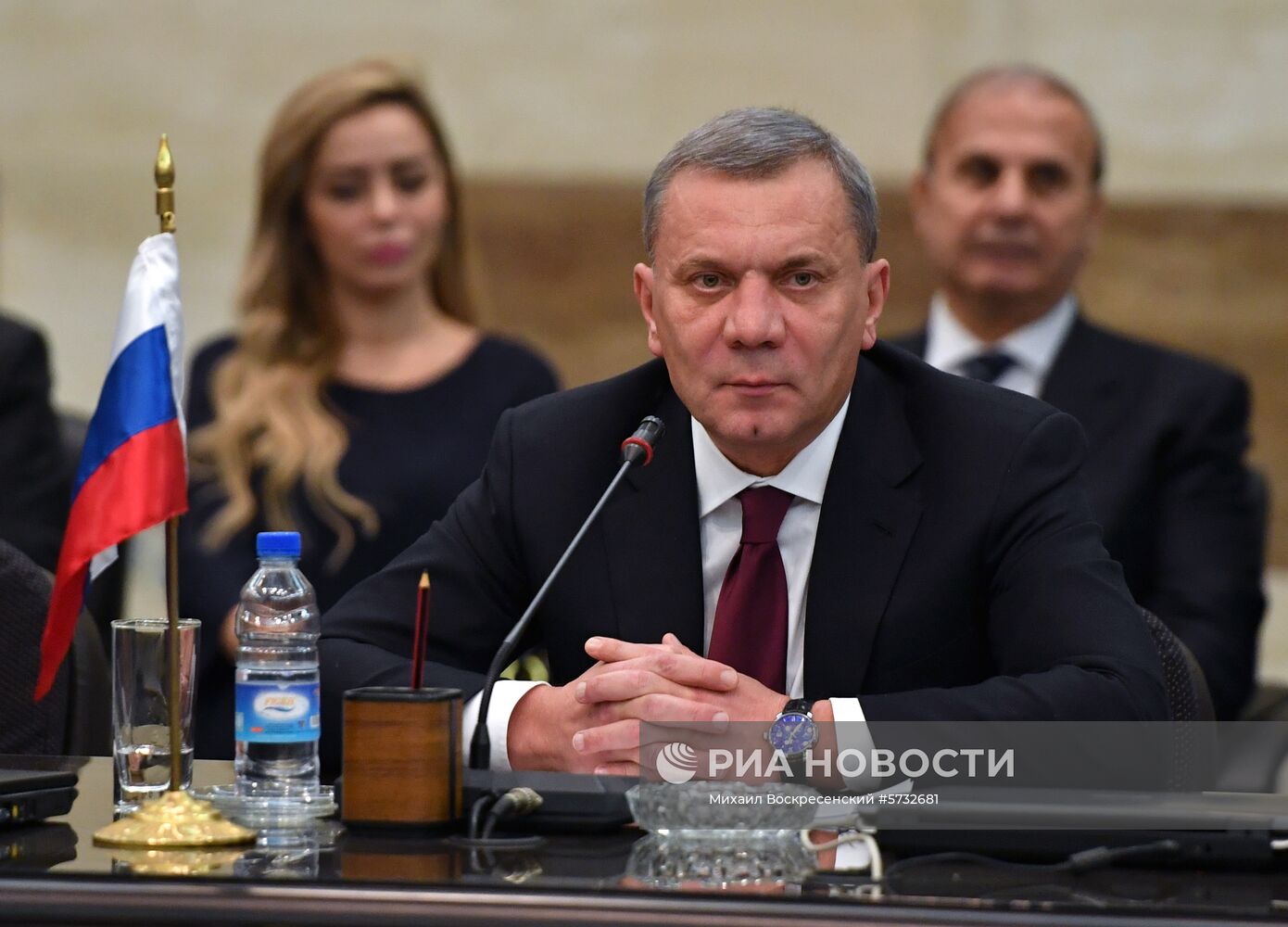 Визит вице-премьера РФ Ю. Борисова в Сирию. День второй