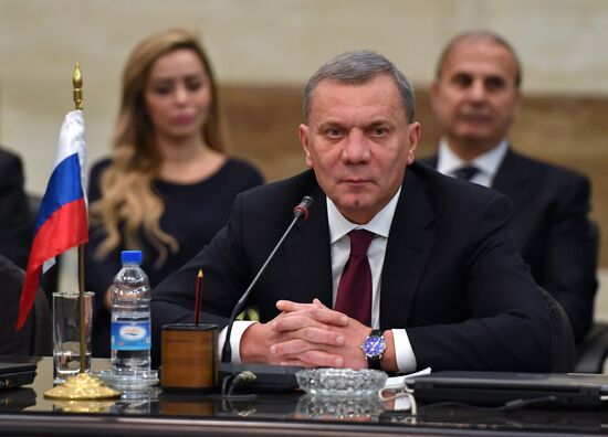 Визит вице-премьера РФ Ю. Борисова в Сирию. День второй