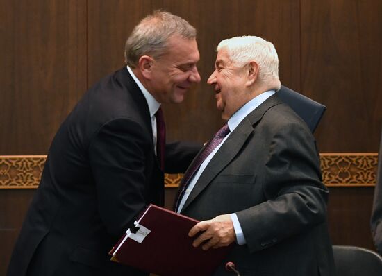 Визит вице-премьера РФ Ю. Борисова в Сирию. День второй