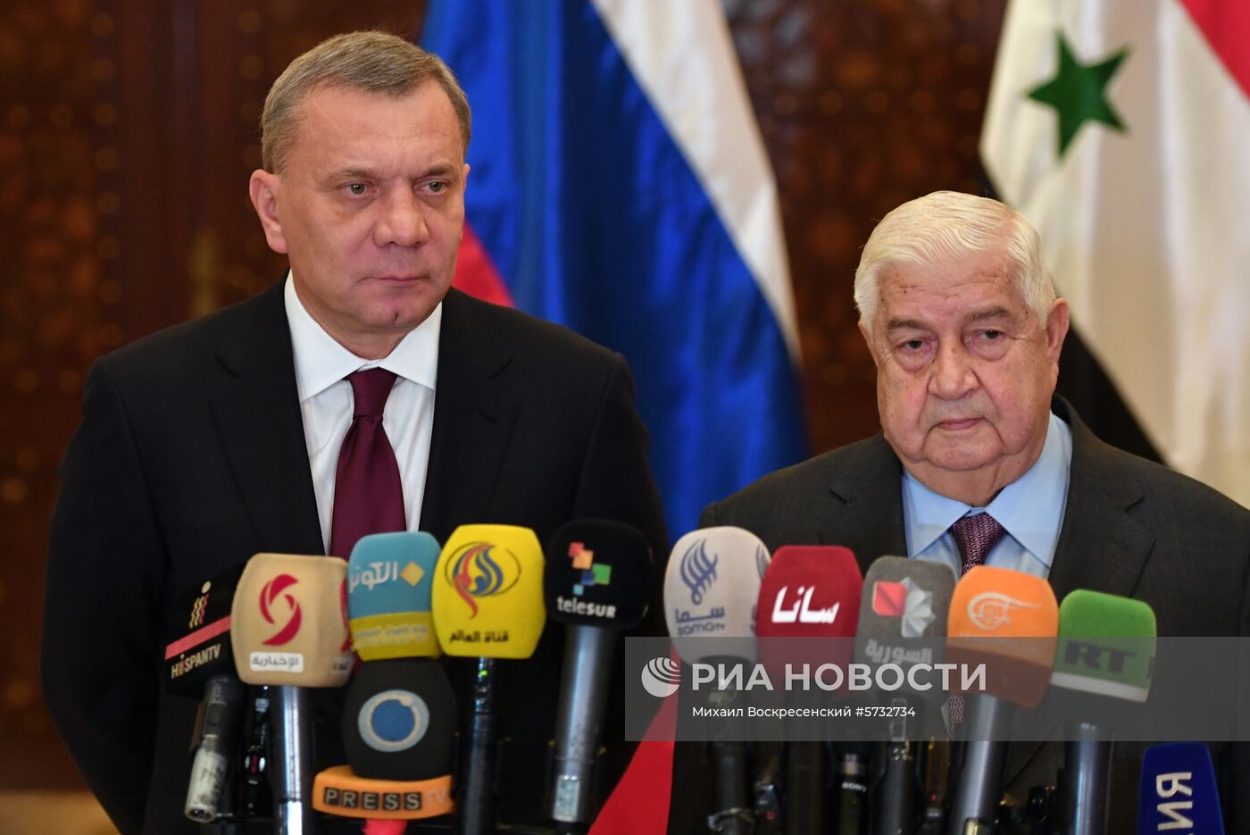 Визит вице-премьера РФ Ю. Борисова в Сирию. День второй