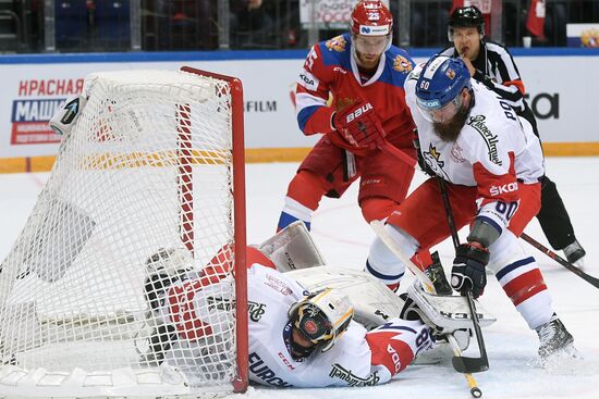 Хоккей. Кубок Первого канала. Матч Россия - Чехия