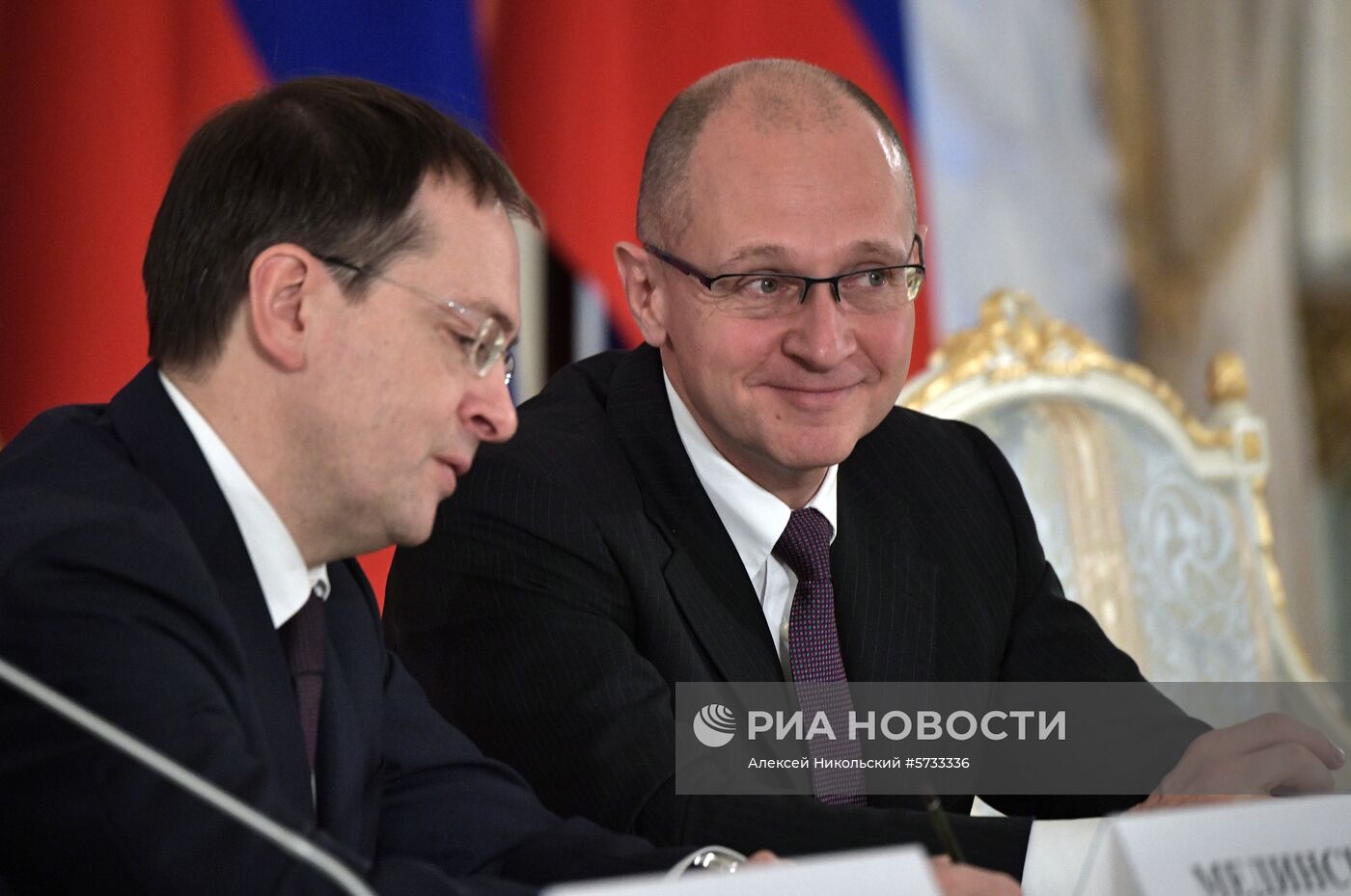 Рабочая поездка президента РФ В. Путина в Санкт-Петербург