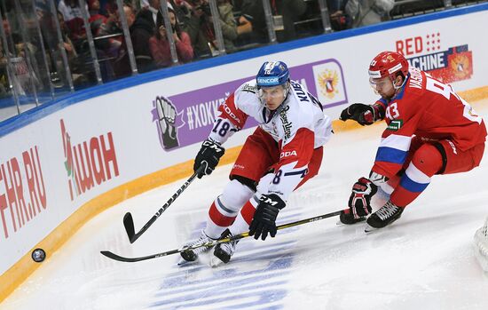 Хоккей. Кубок Первого канала. Матч Россия - Чехия