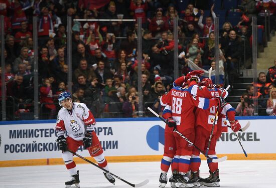 Хоккей. Кубок Первого канала. Матч Россия - Чехия