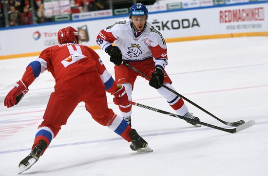 Хоккей. Кубок Первого канала. Матч Россия - Чехия