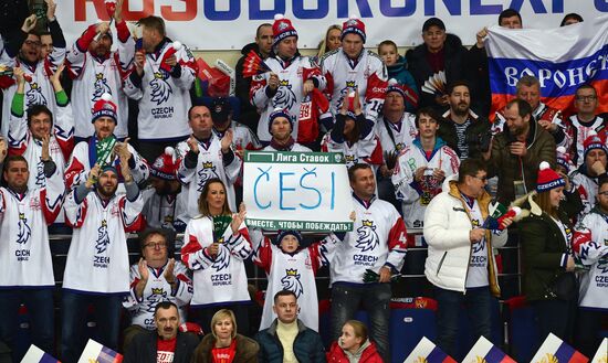 Хоккей. Кубок Первого канала. Матч Россия - Чехия