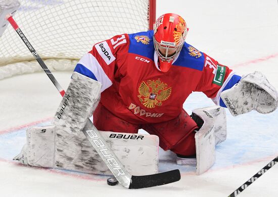 Хоккей. Кубок Первого канала. Матч Россия - Чехия