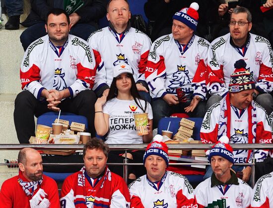 Хоккей. Кубок Первого канала. Матч Россия - Чехия