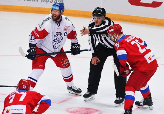 Хоккей. Кубок Первого канала. Матч Россия - Чехия