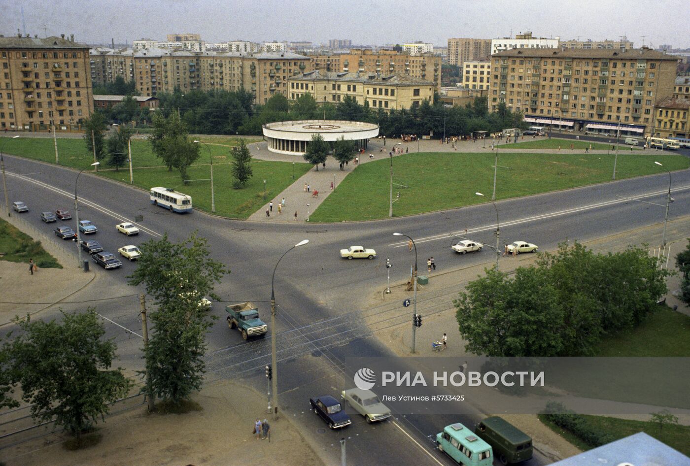 Площадь Краснопресненская Застава в Москве | РИА Новости Медиабанк