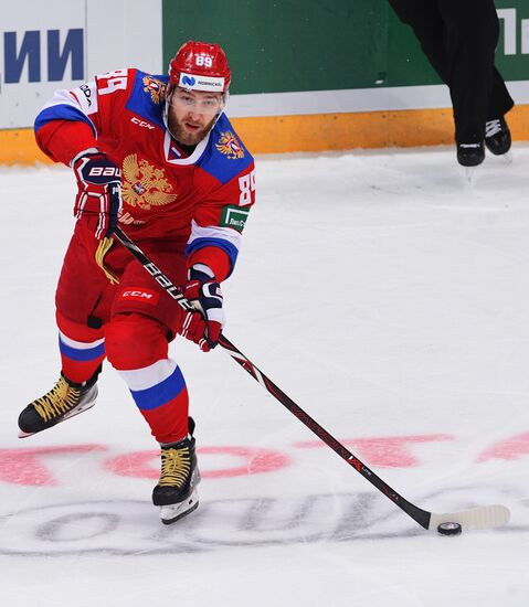 Хоккей. Кубок Первого канала. Матч Россия - Чехия