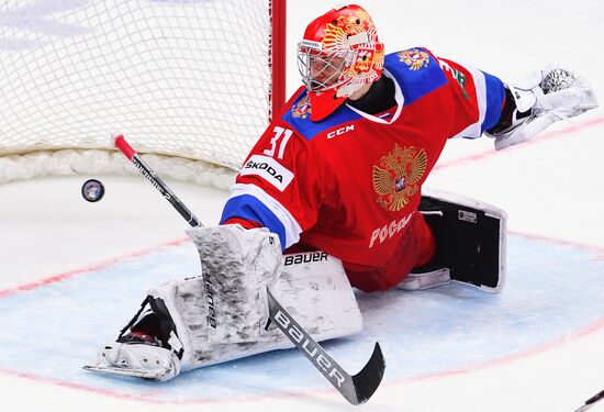 Хоккей. Кубок Первого канала. Матч Россия - Чехия