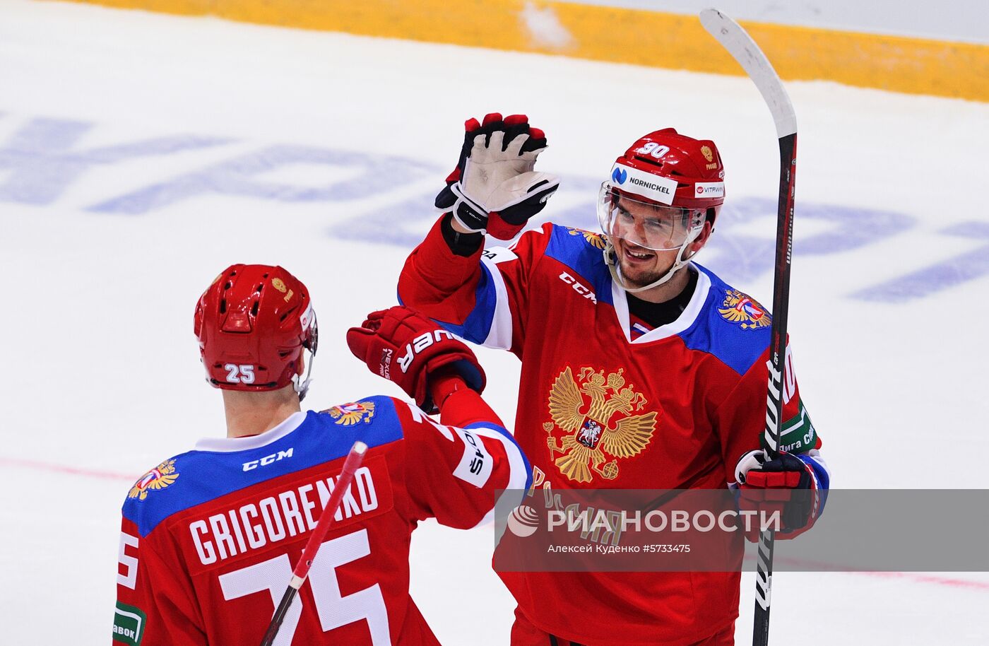 Хоккей. Кубок Первого канала. Матч Россия - Чехия