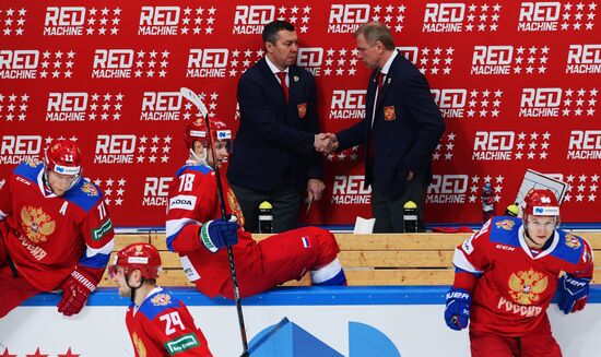 Хоккей. Кубок Первого канала. Матч Россия - Чехия