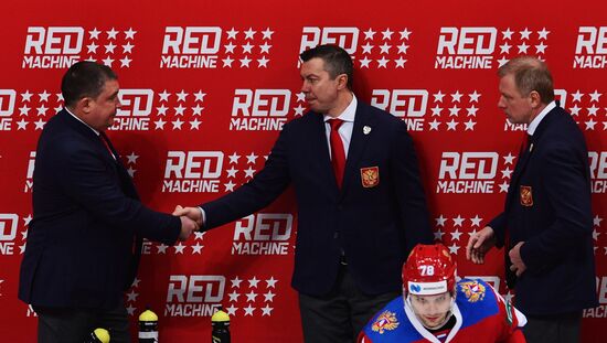 Хоккей. Кубок Первого канала. Матч Россия - Чехия